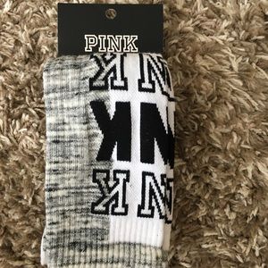 PINK knee high socks